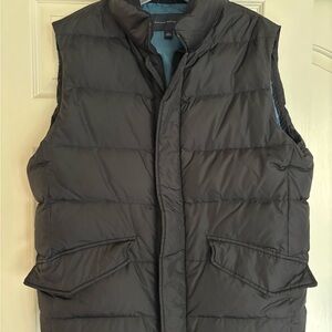 Men's Black Puffer Vest
